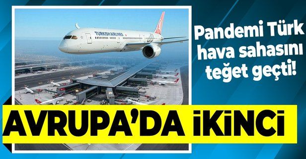 Pandemi Türk hava sahasını teğet geçti: THY Aralık ayında Avrupa ikincisi