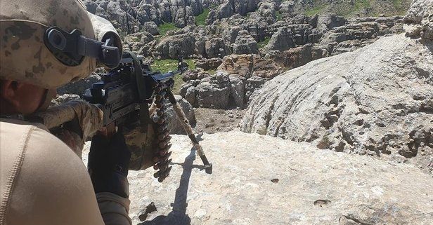 Saldırı hazırlığında olduğu belirlenen 3 PKK'lı terörist etkisiz hale getirildi