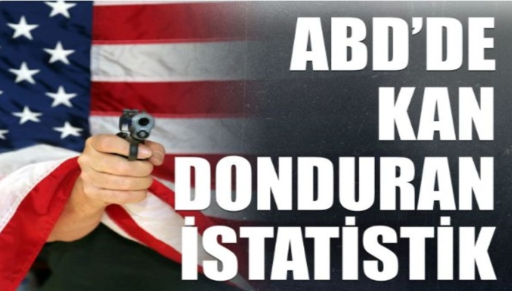 ABD'de kan donduran istatistik: Her 100 kişiye 120,5 silah düşüyor