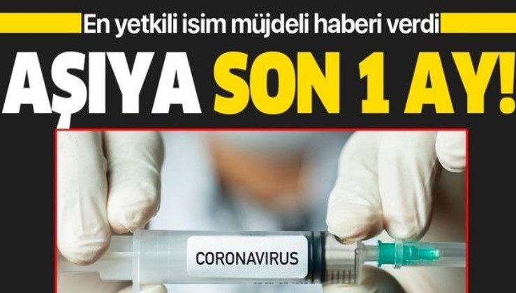 Koronavirüs aşısı ne zaman çıkacak? Dünya Sağlık Örgütü tarihi verdi!