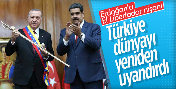 Maduro: "TÜRKİYE, DÜNYAYI YENİDEN UYANDIRDI"