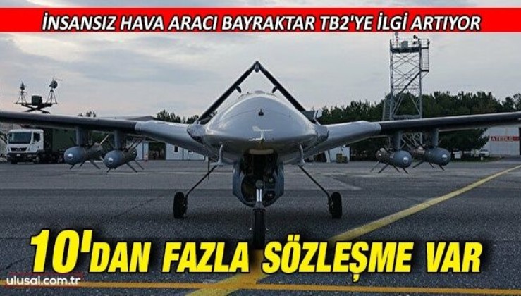 Silahlı insansız hava aracı Bayraktar TB2'ye ilgi artıyor