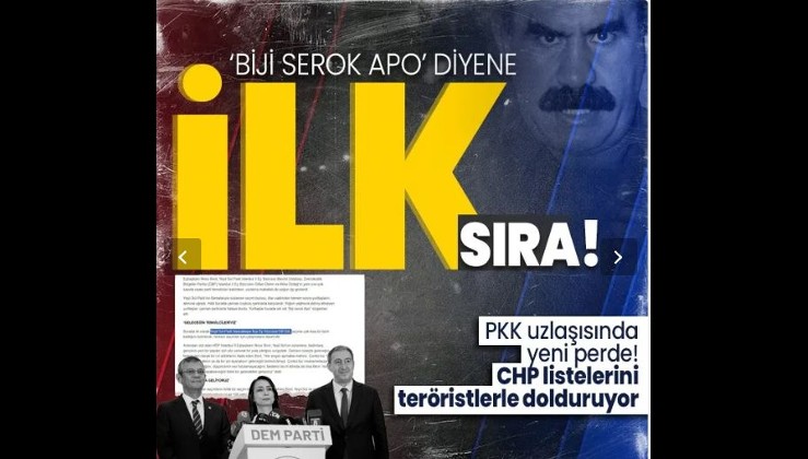 Biji Serok Apo sloganı atan DEM'li Elif Gül'e ilk sıra, terör tutuklusu Nevzat Kılıç'a 5. sıra!