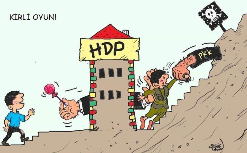 PKK'lı teröristlere "şehit" diyen HDP'linin cezası belli oldu.
