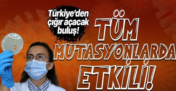 Türkiye'den koronavirüs çalışmalarında çığır açacak buluş! Tüm mutasyonlara karşı etkili!