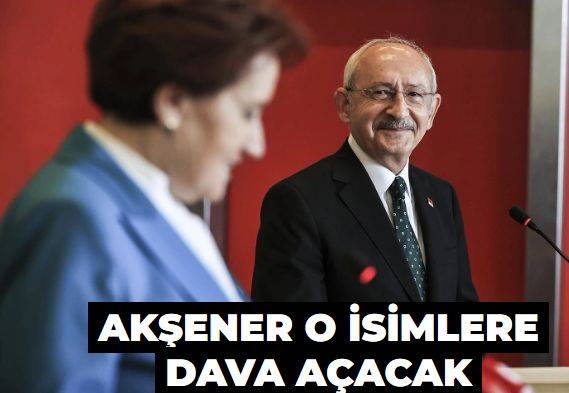 Akşener sessizliğini bozdu: Kılıçdaroğlu ve Özdağ'ı mahkemeye vereceğim...