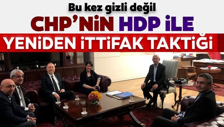 CHP’nin HDP ile yeniden ittifak taktiği
