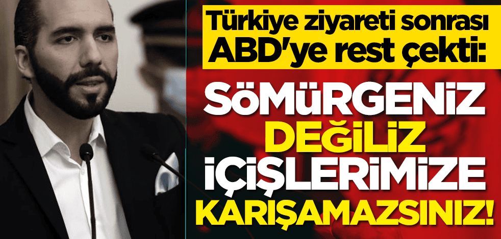 Türkiye'yi ziyareti sonrası ABD'ye rest çekti: 'Sömürgeniz değiliz, İçişlerimize karışamazsınız!'