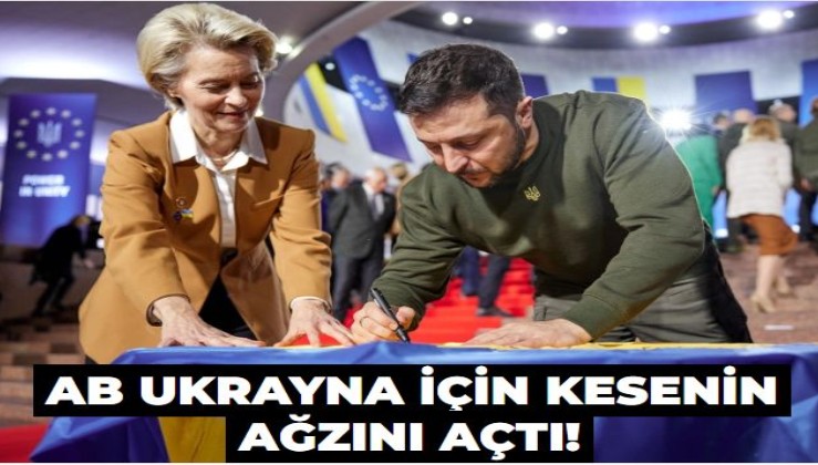 AB, Ukrayna için kesenin ağzını açtı! Ukrayna'ya toplam yardım 12 milyar Euro...