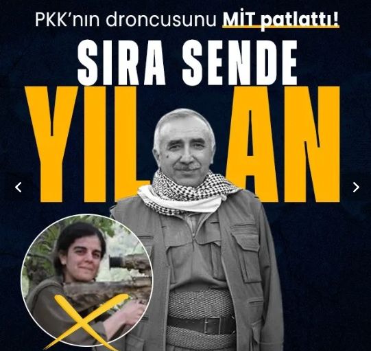 MİT’ten Irak Hakurk’ta nokta operasyon! Terör örgütü PKK/KCK üyesi Sema Cuya Çevlik kod adlı Zilan Azak etkisiz hale getirildi