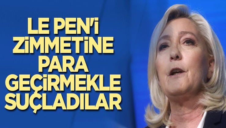 AB tutuştu, Marine Le Pen'i zimmetine para geçirmekle suçladı