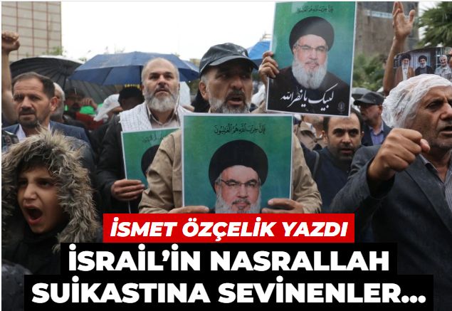 Üzüntü ve sevinci gizlemek zordur! İsrail’in Nasrallah suikastına sevinenler…