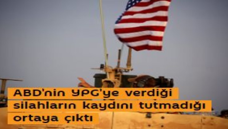 ABD'nin YPG'ye verdiği silahların kaydını tutmadığı ortaya çıktı