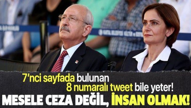Kılıçdaroğlu'na "Kaftancıoğlu" tepkisi: Mesele sadece hukuk, yargı, ceza değil! Mesele insan olmak, utanmakla ilgili