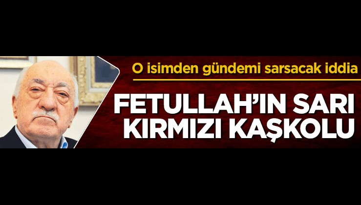 Bomba iddia: Fetullah Gülen'in sarı-kırmızı kaşkolu