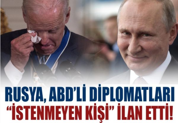 Rusya, ABD'li diplomatları "istenmeyen kişi" ilan etti