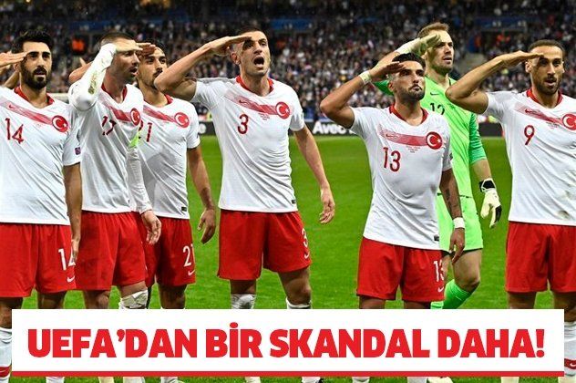 UEFA, Milli Takım için skandal 'asker selamı' kararı!.