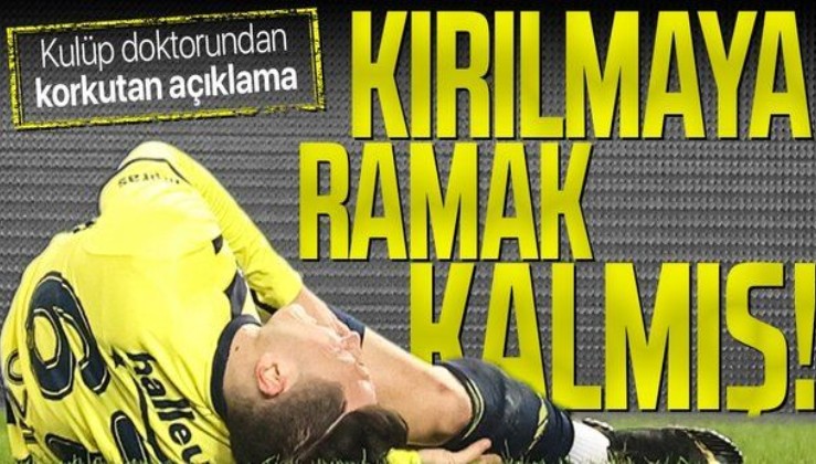 Fenerbahçe kulüp doktorundan flaş Mesut Özil açıklaması: Kırılmaya ramak kalmış