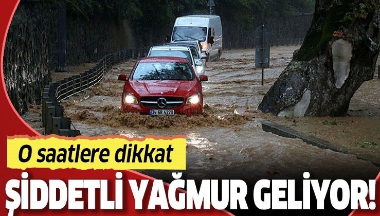 Son dakika: 14 Nisan AKOM'dan İstanbul için şiddetli yağmur uyarısı