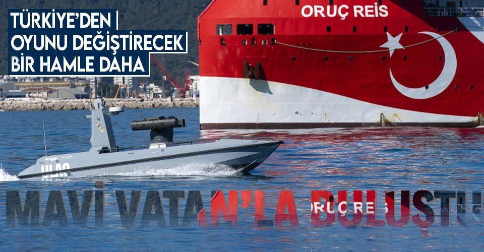 SON DAKİKA: Mavi Vatan ile buluştu! Türkiye'nin ilk silahlı insansız deniz aracı ULAQ