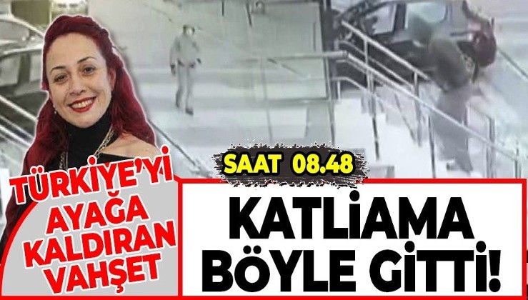 Aylin Sözer'i yakarak öldüren katil Kemal Ayyıldız'ın binaya giriş anı kamerada!