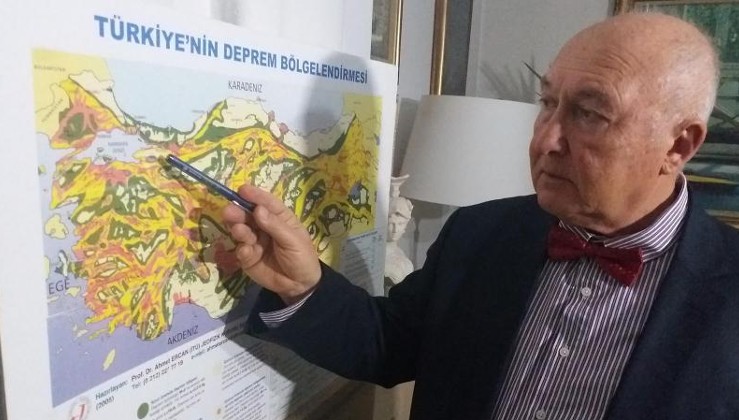 Prof. Dr. Ercan: Marmara'da kaçınılmaz 3 deprem bekleniyor