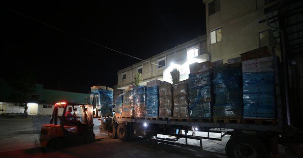 Son dakika: Türkiye'nin gönderdiği tıbbi malzemeler Gazze'ye ulaştı
