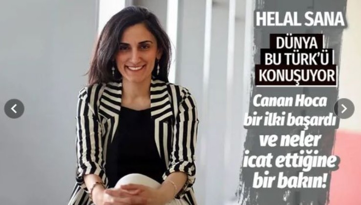 Dünya bu Türk'ü konuşuyor Dr. Canan Dağdeviren'in icatlarına bir bakın