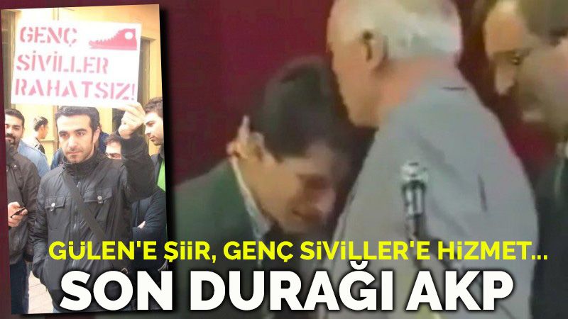 Gülen’e ağlayarak şiir okumuştu… AKP’den başarı sertifikası aldı