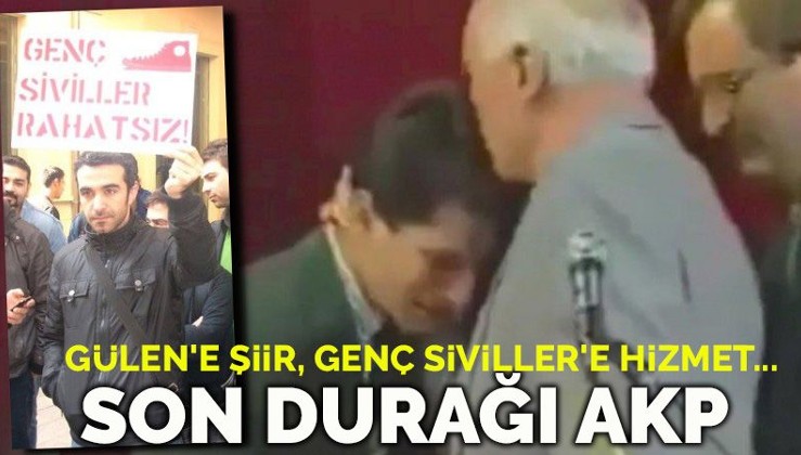 Gülen’e ağlayarak şiir okumuştu… AKP’den başarı sertifikası aldı