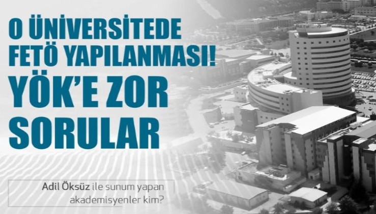 Pamukkale Üniversitesi'nde FETÖ yuvalanması! YÖK'e zor sorular...
