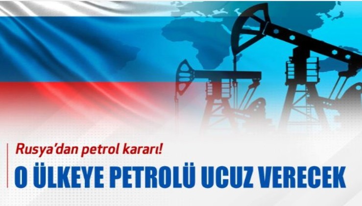 Rusya, o ülkeye indirimli fiyattan ham petrol satacak