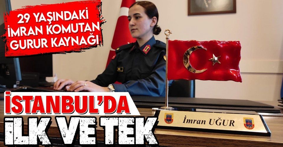 İstanbul'un ilk ve tek kadın jandarma komutanı İmran Uğur