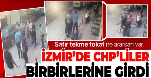 İzmir’in Torbalı ilçesinde satırlı kavga: CHP’li yöneticiler birbirine girdi