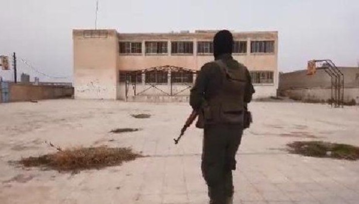 SON DAKİKA: Resulayn'da, terör örgütü PKK’nın karargâh olarak kullandığı okulda tünel bulundu