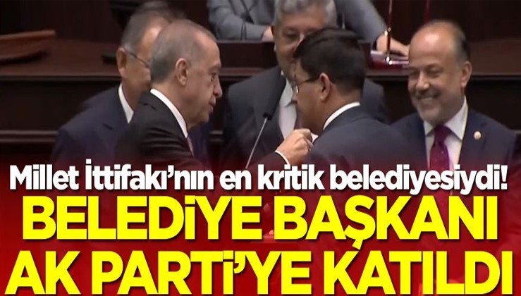 İyi Parti'nin en büyük belediyesi Ak Parti'ye geçti, CHP İl Başkan Yardımcısı ve belediye meclis üyeleri de AK Parti'ye katıldı.