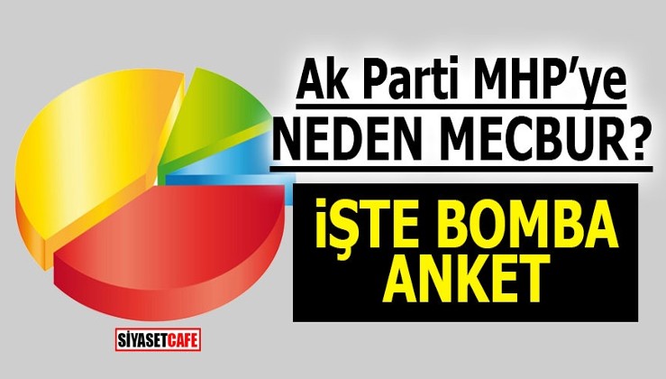 AK Parti MHP'ye neden mecbur? İşte bomba anket