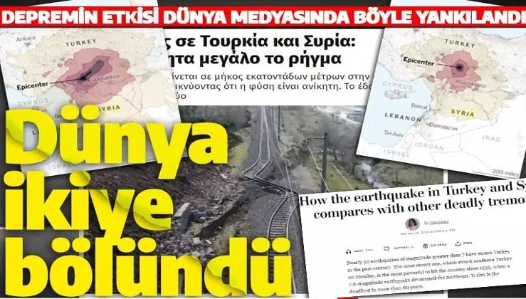 Yabancı uzmanlar Türkiye'yi yıkan depreminin etkisini yorumladı: Dünya ikiye bölündü