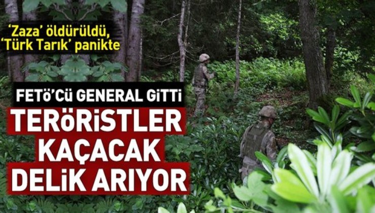 FETÖ'cü general gitti, Doğu Karadeniz'de teröristler kaçacak yer arıyor! 'Cudi Zaza' öldürüldü, 'Türk Tarık' panikte