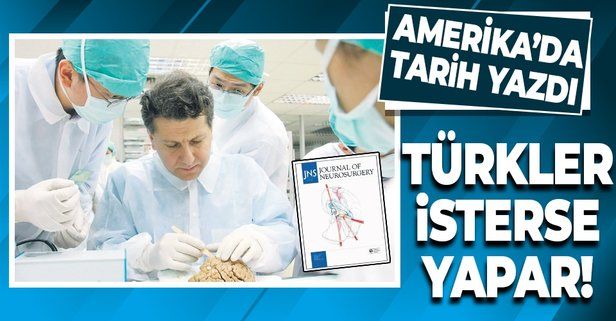 Türk cerrah Prof. Dr. Uğur Türe başarılı beyin ameliyatları ile tarih yazdı!