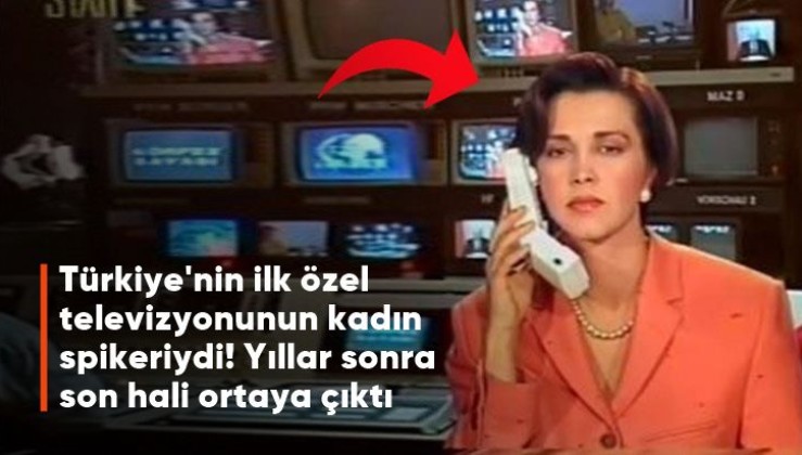 Türkiye'nin ilk özel televizyonunun spikeriydi! Son hali yıllar sonra ortaya çıktı