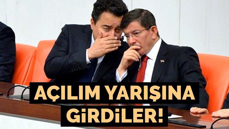 Babacan ile Davutoğlu 'açılım' yarışında! 'Adını koyalım Kürt sorunu var'