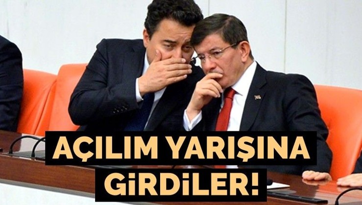 Babacan ile Davutoğlu 'açılım' yarışında! 'Adını koyalım Kürt sorunu var'