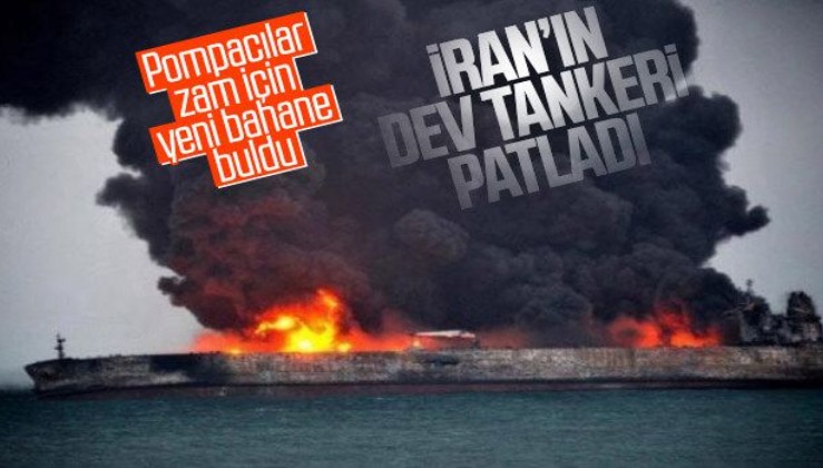 Körfez yeniden ısınıyor! İran tankerinde patlama