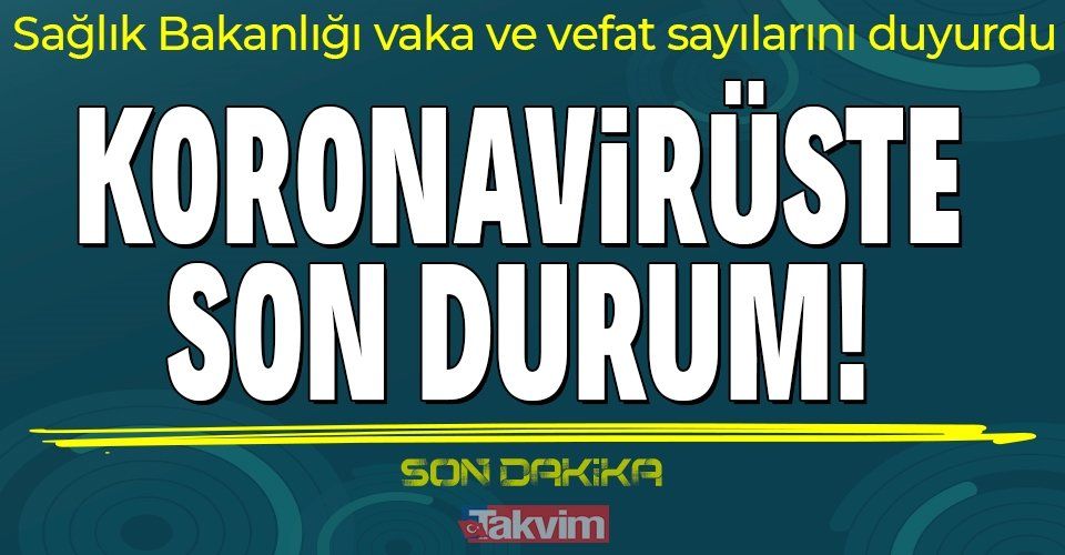 Sağlık Bakanlığı, 10 Ekim koronavirüs verilerini açıkladı! İşte Kovid19 hasta, vaka ve vefat sayılarında son durum...