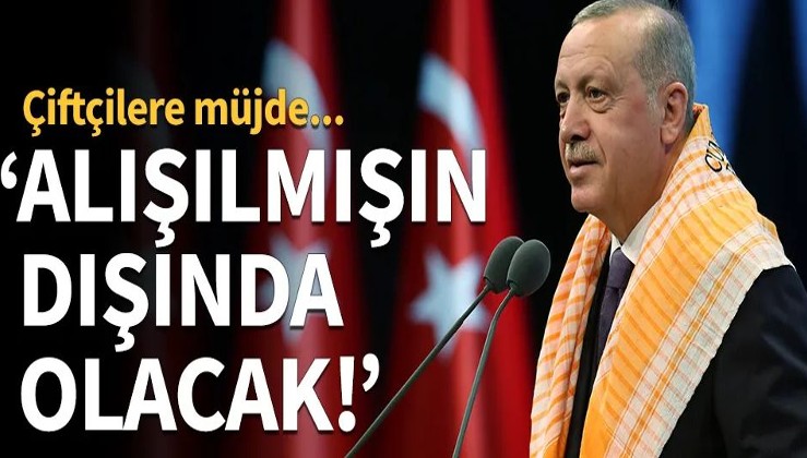 Cumhurbaşkanı Erdoğan: Yerli ve milli tohum, ATA tohum projesi,gıda güvenliği!