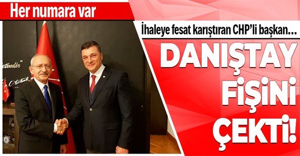 Danıştay ihaleye fesat karıştıran CHP'li Erdek Belediye Başkanı Hüseyin Sarı'yı görevden aldı!