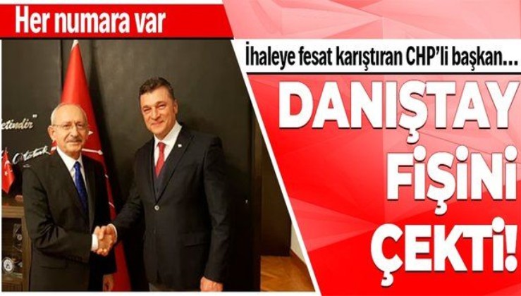Danıştay ihaleye fesat karıştıran CHP'li Erdek Belediye Başkanı Hüseyin Sarı'yı görevden aldı!