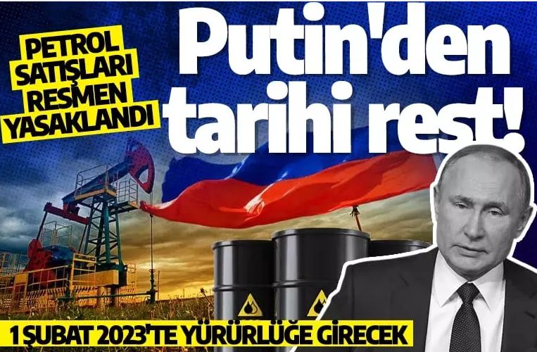 Putin kararnameyi imzaladı: O ülkelere petrol satışı yasaklandı