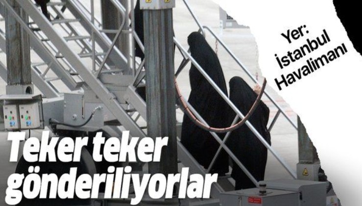 İstanbul'dan 7 yabancı terörist savaşçı sınır dışı edildi.